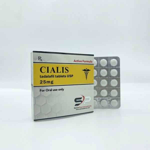 Cialis 25mg / 50 tabs Saxon Pharmaceuticals