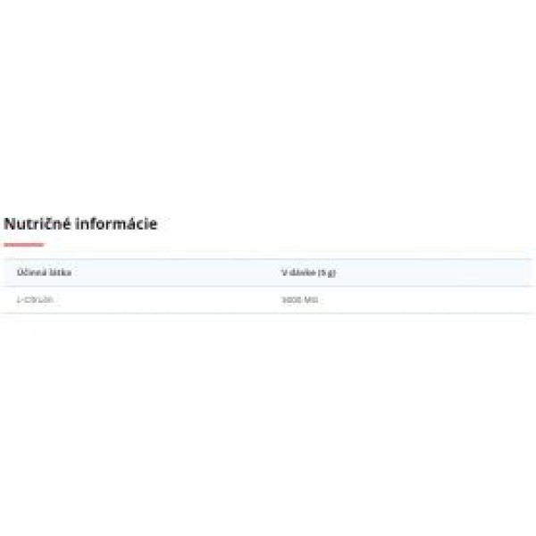 Czech Virus Pure L-Citrulline 350 g Czech Virus